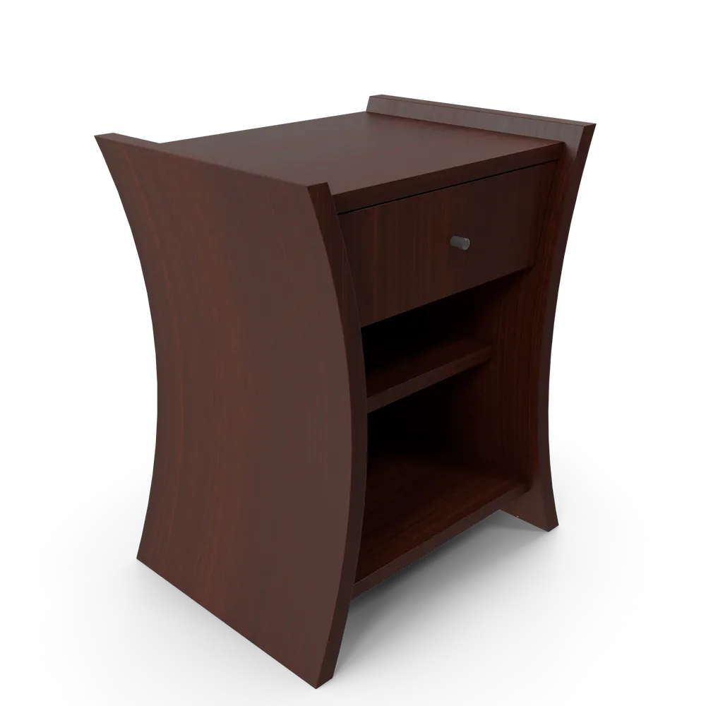Bedside Table African Cherry — imagem 2