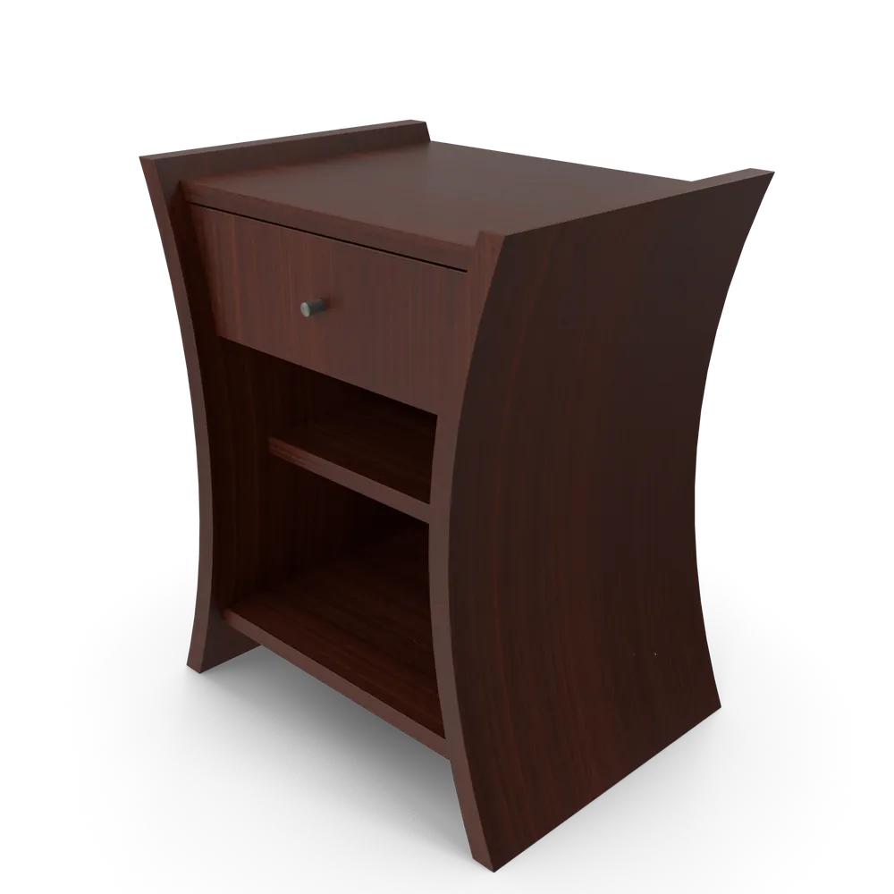 Bedside Table African Cherry — imagem 3